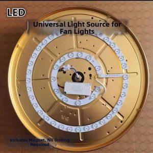 MENGMIAN | Universal Round LED Tube Light For Ceiling Fans