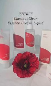 Isntree Chestnut AHA 8% Clear Essence | BHA 2% Clear Liquid 0.9% Toner PHA 5% Cream SkinCaring18 SK