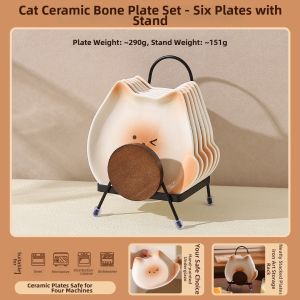 High-End Ceramic Bone Dish Underglaze Color