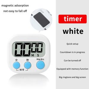 YEGBONG | Visible Magnetic Mechanical Kitchen Timer Countdown Alarm Time Manager for Baking Cooking Household Chores