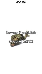 Lawan Kunci Jok Dalam Honda Scoopy Lama Old Awal Karbu Kupu-Kupu Catch Comp Seat Engsel Dudukan