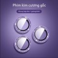 Miếng Dán Ống Kính Cường Lực Kim Loại Một Mảnh Cho iPhone 16 pro Max 15 14 13 12 11 plus Vỏ Bảo Vệ Chống Bụi Chống Vân Tay. 