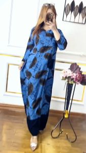 Daster Longdress Terbaru Kekinian Wanita Busui Bahan Adem Resleting Depan Rayon Premium