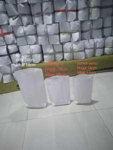 kantong kertas bungkus gorengan chiken dll.... tong sampah fiber organik dan non organik