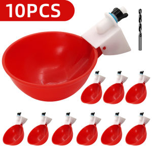 Automatic Chicken Drinking Bowl Drinking Water Quail Poultry Water Dispenser Duck and Pigeon Free Range Chicken Larger