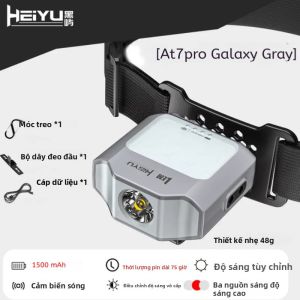 Đèn Pha LEM COB 800lm Có Thể Sạc Lại USB Siêu Nhẹ Với Cảm Biến Chuyển Động Để Câu Cá Cắm Trại Đèn Đội Đầu 180 ° Góc Chùm Tia