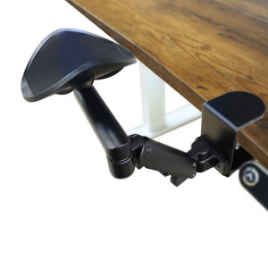 Mxtark Adjustable Computer Arm Rest For Desk Arm Support Wrist Universal Clamp-on Adjustable Ergonomic Armrest