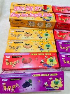 Kem đánh răng em bé BEE hàn quốc hương trái cây ( Tuýp 90g)