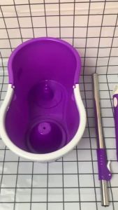 BLUE WHALE ถังปั่นไม้ม็อบ ไม้ถูพื้นปั่น spin mop ม็อบถูพื้นหมุนได้ 360 องศา ไม้ม๊อบถูพื้น ถังถูพื้น ผ้าไมโครไฟเบอร์