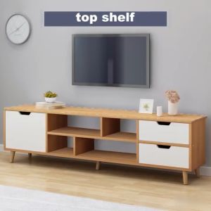 YOYOO Kệ Tivi tủ tivi để sàn nhà chất liệu gỗ MDF có ngăn kéo phong cách bắc âu hiện đại chống ẩm