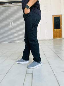 Seluar Jeans Straight Cut Lalaki Dan Perempuan HeavyWork/ Seluar Kerja Kargo Jeans Saiz Besar/ Jeans Pants Straight Cut For Men and Women New Style