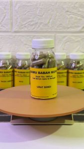 Obat Herbal untuk Urat Sendi Obat Herbal Sakit Pinggang Nyeri Sendi Saraf Kejepit Asam Urat Rematik Sakit Lutut Kesemutan Pegal Linu Sakit Kaki Osteoporosis Pengoroposan Tulang - Jamu Babah Kuya (KAPSUL