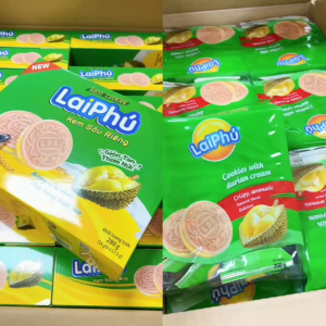 Bánh Cookies Kem Sầu Riêng Lai Phú 280G 350G
