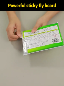 20/40/60/80/100Pcs High Quality Sticky Glue Paper for Fly and Insect Trap Catcher Strong Stickiness High Quality Fly Trap Paper Indoor And Outdoor Fly Sticky Board