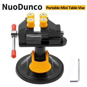 Universal Suction Cup Table Vice Jewelry Vice Vise Stand Rotatable Drill Press Mini Table Bench Screw Clamp Engraving Table Vice