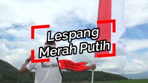 BENDERA MERAH PUTIH LESPANG KECIL 20PCS (1 KODI)