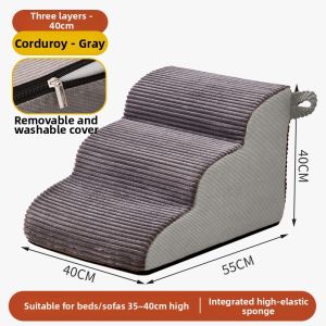 NANGDUXIONG | Washable Soft Pet Ramp Ladder for Small and Senior Dogs