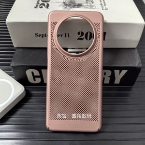 Ultra-Thin Breathable Heat Dissipation Honeycomb Mesh Full Cover Style Mobile Phone Case for Honor X60 pro PC Hard Shell Protective Cover