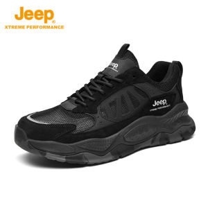 Jeep | Jeep Mens Hiking Shoes Outdoor Breathable Lightweight Sporty Casual Mountain Climbing Boots Anti-slip Wear-resistant Toe Protector