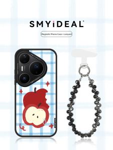 Smyideal | Magnetic Unique Grid Style Phone Case for Huawei P Series Apple 90 Pro Max and Honor Magic Series