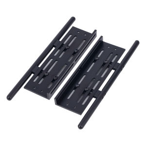Aluminum Rock Side Sliders Plate Adjustable for 1/8 1/10 RC Crawler Car SCX10 II 90046 Wrangler TRX4 YiKong CC01 TF2 Gen8 Parts