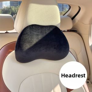KAXINU | Memory Foam Car Headrest and Lumbar Support Pillow
