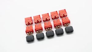 5/10/20 Cặp Amass XT60I XT60IPW XT60I-PW Cổng Kết Nối Phích Cắm Nam Nữ 2 + 1 Tín Hiệu Pin Cho RC Pin Lipo Máy Bay Không Người Lái Xe Ô Tô Thuyền