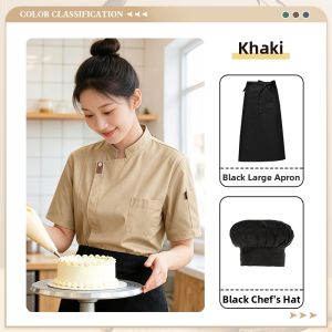 Customized Summer Chef Kitchen Work Uniform Short Sleeve