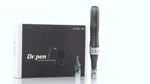 Wireless Derma Microneedle Pen Ultima Dr pen M8 With 20 Cartridge Skin Care Hair Regrowth Micro Needling Dermapen