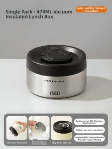YOULUNMEI | Insulated Small New Stainless Steel Bento Box