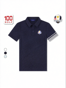 RYDER CUP EST.1927 | Lightweight Knit Sunscreen Elastic Cool Feeling Mens Polo Shirt