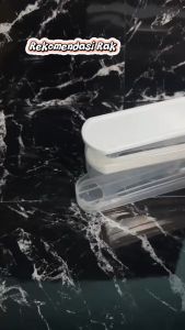 TYHL0761 Rak Telur 2 Tingkat Kotak Penyimapanan Telur Bertingkat Wadah Penyimpanan Telur