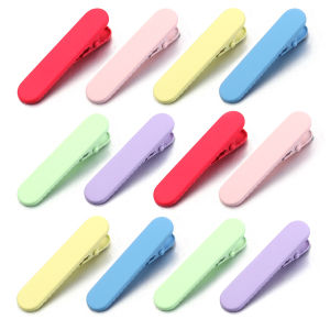 กิ๊บติดผมแบบปากเป็ด 20 ชิ้น สีลูกกวาด สำหรับร้านทำผมมืออาชีพ อุปกรณ์จัดแต่งทรงผม DIY