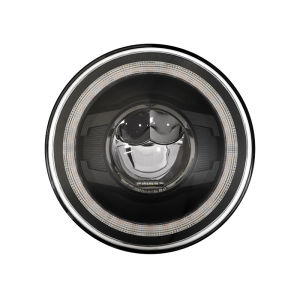 Đèn Pha LED Ô Tô Xe Máy 7 Inch Đa Năng Tích Hợp Đèn Halo Angel Eyes Tương Thích Với Lada 4x4 Urban Niva Jeep JK Land Rover Defender