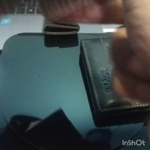 BISA BAYAR DITEMPAT Dompet pria kulit halus100% model sambung jahitan rapi  Bonus gantung kunci