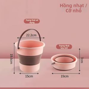 Xô Gấp Gọn Bền Đỡ