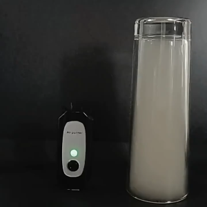 เครื่องฟอกอากาศห้อยคอ เครื่องฟอกอากาศ ความจุขนาดใหญ่ 1200mAh การทำให้บริสุทธิ์ต่อเนื่อง 30ชั่วโมง air purifier