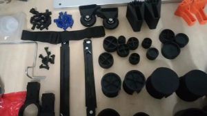 Chân Đế Cao Su Thang Nhôm Rút Chữ A - Phụ Kiện Thang Nhôm Rút Đế Cao Su Chân Ngang