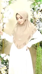 AliMaMa - JILBAB HAWA - Kerudung Kurung Instan Hijab Hasanah Jersey Airish Kekinian Khimar Medan