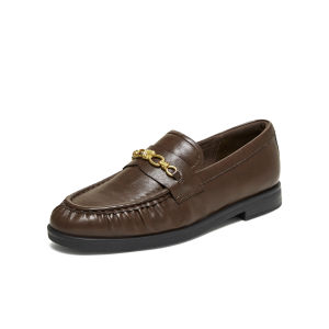 TATA | British Style Casual Slip-On Loafers Flat Sole