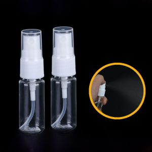 Portable 15ml Plastic Spray Bottle Alcohol Fine Mist Disinfectant Makeup Hydrating Empty Bottle Sample Bottle Travel Size