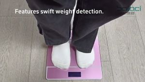 Max 180kg I Scale S LED Digital Body Weight Scale High Accurancy Weighing Measurement / Penimbang Berat Badan