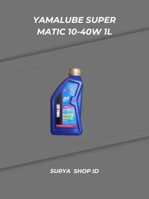 OLI YAMALUBE SUPER MATIC 10W-40 1LITER FREE BUBLEWRAPP