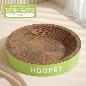 HOOPET | Scratch Resistant Cat Scratching Board with Bed Circular Design