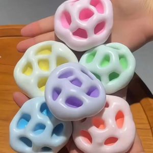 BEIBEI squishy toy taba squishy Simulation Glutinous Rice Dumpling Squeeze Toy Super Soft Elastic Hand Made Ball Pinch Toy Cute Colorful Slow Rebound Toy Kid Gift