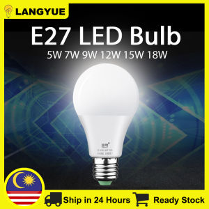 LANGYUE E27 Led Bulb Super Bright 12W 15W 18W Energy Saving Light Bulb for Home Replace Lighting Home Mentol Lampu Led Rumah Bulbs Edison Bulb