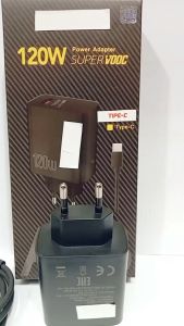 A83 For Android Charger 120W Fast Charger Batok Adapter + Kabel USB Universal Support Fast Charging