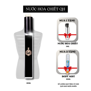 Nước hoa chiết nam 10ml tinh dầu J.P Le Male Le EDP Intense cao cấp thơm lâu FREESHIP - NƯỚC HOA QH