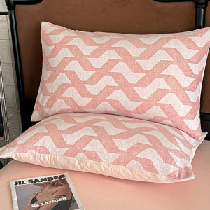 Tấm Lót Gối Cotton Ba Lớp Sang Trọng Mới Tấm Lót Gối Cotton Nguyên Chất Tấm Lót Gối Lót Lông Cừu Bên Trong Chống Dầu Đầu