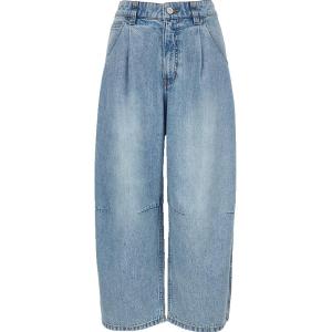 Only2025 Winter New Pure Cotton Comfortable Loose Boyfriend Jeans Womens Nine-Piece Denim Pants Casual Style Natural Waist